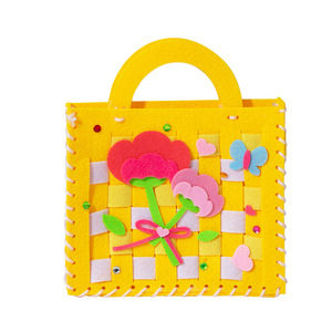 ชุดงานฝีมือทำกระเป๋าถือ DIY สำหรับเด็ก ของขวัญวัน<span class=keywords><strong>แม่</strong></span> กระเป๋าทำมือจากผ้าไม่ถักทอ เป็นมิตรกับสิ่งแวดล้อม พร้อมลายดอกคาร์เนชั่น ของเล่นเสริมพัฒนาการ - Product Image 2