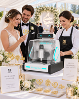 Imprimante à sucre commerciale, machine à fabriquer des bonbons 3D pour les fêtes, les mariages et les pâtisseries