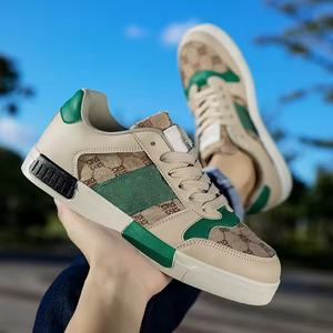 Excelentes Zapatillas Retro para Hombre, Tendencia de Moda, Parte Superior de Cuero Genuino, Suela de Goma Antideslizante, Zapatos Deportivos al por Mayor - Product Image 2