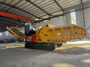 Shd Professional High Configuration 460HP Mobile diesel Wood Chipper Crawler Type Wood Grinder Large Wood Chipper - Product Image 3