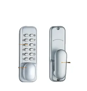 Tanpa Kunci Push Pull Digital Kombinasi Kode Pintu Kunci Sandi Mekanik, Keypad Gerendel Kunci Pintu dengan Password