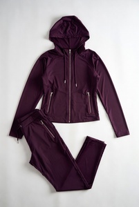 Conjunto de Chaqueta y Pantalón Deportivo de Manga Larga de la Mejor Calidad, Traje Informal de Dos Piezas, Ropa Deportiva con Logotipo Personalizado al por Mayor - Product Image 1