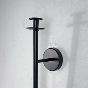 Porte-bougie mural de style minimaliste, décoration murale de fond de salon, porte-bougie long en fer forgé élégant - Product Image 6