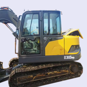 เครื่องขุดตีนตะขาบ80วอลโว่ Ec80มือสองอุปกรณ์ขุดตีนตะขาบวอลโว่ - Product Image 1