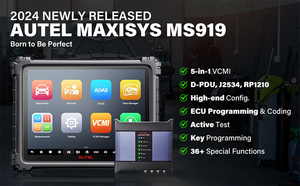 AUTEL MAXISYS MS919电动汽车高级诊断测量系统ECU编程诊断扫描仪适用于所有汽车 - Product Image 2