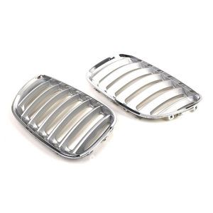 51137124815 51137124816 par de parrillas cromadas para parachoques delantero para BMW X5 E53 2004 2005 <span class=keywords><strong>2006</strong></span> - Product Image 2