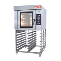 Horno de Convección Rotatorio Eléctrico Comercial Portátil M&H Nuevo, 32 Bandejas, 380V, Digital, Automático, Multifuncional, para Harina de Trigo