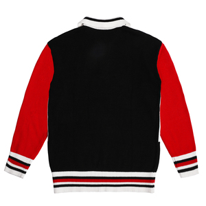 Maglioni da <span class=keywords><strong>Uomo</strong></span> Personalizzati con LOGO OEM & ODM, Maglione in <span class=keywords><strong>Cotone</strong></span> Lavorato a Maglia con Lettere Jacquard, Girocollo Casual, Maglieria Invernale per <span class=keywords><strong>Uomo</strong></span> - Product Image 2