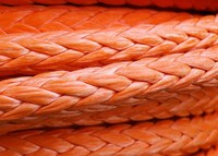 Cuerda de fibra sintética UHMWPE/HMWPE Cuerda marina para embalaje Durable y de alta resistencia