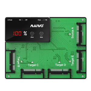 MAIWO 멀티 베이 금속 플라스틱 5 베이 CFast SSD 복사기 도킹 스테이션 복제 - Product Image 5