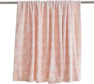 100 Polyester một lớp ném bướm in chăn chồn siêu mềm flannel chăn - Product Image 5