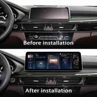 Layar HD untuk Dashboard Mobil, NBT EVO 10.25 inci, Navigasi GPS, Android Auto, CarPlay, 1 Tahun untuk BMW X5 F15 X6