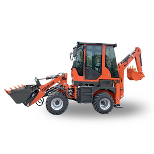 रेट्रोसेकैडिरा 37kw 4x4 <span class=keywords><strong>1</strong></span> टन मिनी व्हील लोडर बैकहोए खुदाई के साथ - Product Image 2