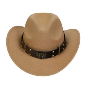 CxyFactory Vente en gros de chapeaux de cowboy Bangora économiques, imperméables, en grandes quantités, chapeaux de paille pour l'été, les occasions décontractées et les voyages - Product Image 2