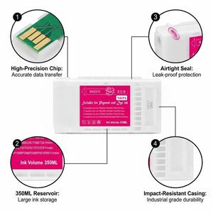 Cartouche d'encre pigmentée compatible Goosam 350ml T41F5 T41F2 T41F3 T41F4 pour imprimante Epson SureColor T3400 T5400 avec puce - Product Image 2