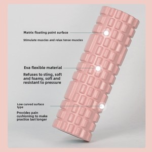 Rouleau de massage en mousse EVA OEM, haute densité, mini 25 cm, portable, fermeté moyenne, équipement de fitness pour la relaxation musculaire - Product Image 3