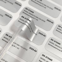 Rouleau d'étiquette avec logo personnalisé autocollants pour bouteilles en verre étiquette d'emballage cosmétique autocollant en vinyle étanche pour baiser