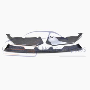 Labio delantero de carbono estilo <span class=keywords><strong>V</strong></span> de 3 piezas para G80 G82 G83 M3 M4 Competition 2021-2025 - Product Image 2