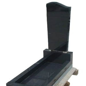 Diseño Personalizado de <span class=keywords><strong>Monumentos</strong></span> Funerarios de Granito Negro Absoluto Estilo Ruso Ucraniano - Product Image 1