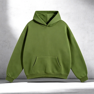 Sweat à capuche oversize en molleton 100 % coton de haute qualité 2026, motif araignée 3D pour impression en relief, manches longues, col 555 - Product Image 2