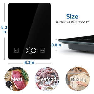 Báscula de Cocina Electrónica Inteligente con Pantalla LED Clara, Cálculo de Calorías de Alimentos, Aplicación Gratuita, Báscula de Cocina Inteligente - Product Image 2