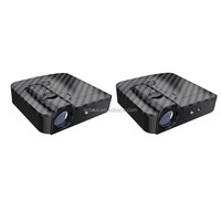 Proyector láser de bienvenida con logotipo LED inalámbrico personalizado, luz de sombra fantasma para puerta de coche con todo tipo de accesorios de luz de coche proyectados con logotipo