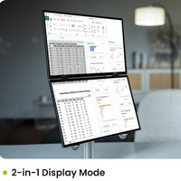 Nuevo Monitor de juegos de pantalla táctil IPS de 15,6 pulgadas portátil con lápiz óptico interfaz de la USB-C Compatible con Mac Book