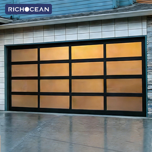 RICHOCEAN Proveedor Chino de Puertas de Garaje Seccionales de Vidrio Esmerilado Aisladas Eléctricamente con Rejilla - Product Image 4