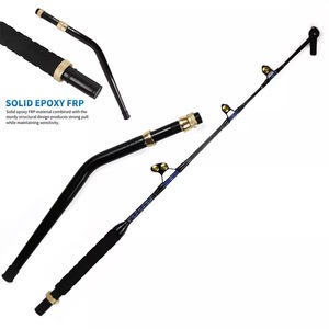 Caña de Pescar de Fibra de Vidrio Sensoar de Alta Calidad para Pesca en Alta Mar de 50-130 Libras, para Pesca en Barco, Atún, Tiburón, Pesca de Arrastre - Product Image 3