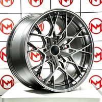 Jantes de voiture de tourisme Maxtera forgées sur mesure de style MV LM-550 pour Corvette C8 Audi R8 Ferrari AMG URUS Porsche BMW NSX en alliage