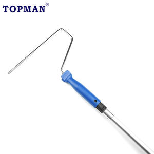 Marco <span class=keywords><strong>de</strong></span> <span class=keywords><strong>rodillo</strong></span> <span class=keywords><strong>de</strong></span> <span class=keywords><strong>pintura</strong></span> <span class=keywords><strong>de</strong></span> <span class=keywords><strong>palo</strong></span> <span class=keywords><strong>de</strong></span> 250mm con mango <span class=keywords><strong>de</strong></span> plástico resistente TOPMAN <span class=keywords><strong>para</strong></span> <span class=keywords><strong>rodillo</strong></span> europeo - Product Image 3