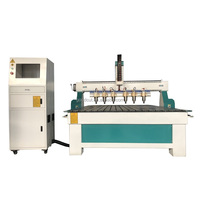 4 axes Multi Tête Bois 3D Routeur Bois Cnc Routeur pour Bois Cylindrique Gravure