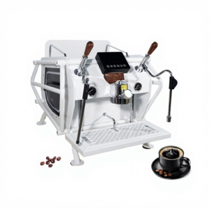 Macchina da Caffè Espresso Monogruppo Semiautomatica Italiana per Latte, Ideale per Negozi Alimentari - Product Image 1