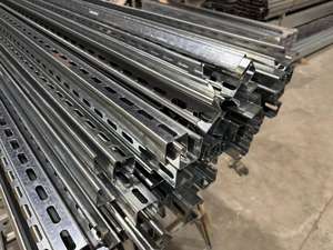 Bandeja Portacables en Forma de C de Hierro/Acero Pregalvanizado BPJS, Anticorrosión, para Edificios de Oficinas, Tamaños Personalizables, Alta Calidad - Product Image 3