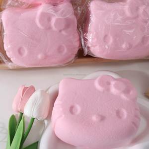 Jouet Squishy chat rose à rebond lent et doux, jouet anti-stress pour enfants, étudiants, adultes, cadeau de décompression, vente en gros - Product Image 2