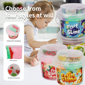 Nouvelle pâte à modeler fruitée, argile douce, tranches de cristal, pâte à modeler extensible et moelleuse, jouets en pâte à modeler pour enfants - Product Image 4