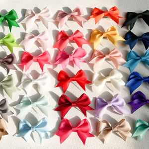 Jepit Rambut Pita Cantik Manis 6cm, Pita Warna-warni untuk Dekorasi Jas Anak Perempuan - Product Image 3