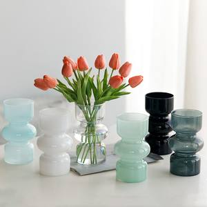 <span class=keywords><strong>Vase</strong></span> <span class=keywords><strong>en</strong></span> <span class=keywords><strong>verre</strong></span> personnalisé, <span class=keywords><strong>vase</strong></span> <span class=keywords><strong>en</strong></span> <span class=keywords><strong>verre</strong></span> <span class=keywords><strong>transparent</strong></span> coloré bon marché pour le bureau - Product Image 1