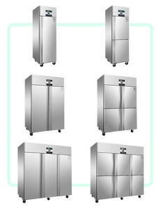 Congelador comercial de acero inoxidable refrigerado por aire sin escarcha para restaurante, cocina, catering, congelador de cocina para Hotel - Product Image 2