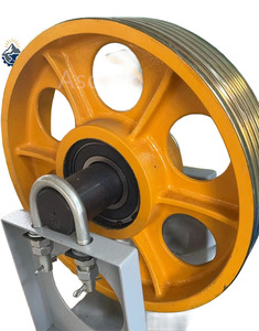 Phụ tùng thang máy ES bán chạy: Bánh xe kéo cáp ngược, cân bằng trọng lượng, dùng cho khách sạn, nhà bếp, siêu thị, cửa ra vào, công viên - Product Image 6