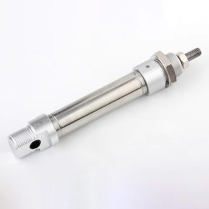 Cilindro Neumático de Doble Acción de Acero Inoxidable Serie <span class=keywords><strong>DSN</strong></span> ISO6432, Diámetro de 12 a 40 mm - Product Image 4
