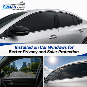 Película para Ventanas de Automóviles Tuman Nano Cerámica de Carburo de Titanio con 20.8% de Transmisión de Luz <span class=keywords><strong>Visible</strong></span> <span class=keywords><strong>y</strong></span> 99.3% de Bloqueo de Rayos <span class=keywords><strong>Ultravioleta</strong></span> - Product Image 4