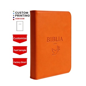 <span class=keywords><strong>Bible</strong></span> française <span class=keywords><strong>Louis</strong></span> Second Fashion Orange avec couverture en PU, reliure cousue durable, bords dorés, couverture rigide - Product Image 1