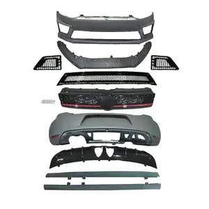 CLY automotive parts Body Kit For Volkswagen POLO upgrade R400 Body kit car bumper front bumper grille