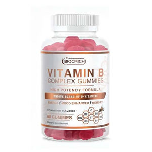 BIOCCHN Vitaminas Multivitamin Gummies Suplemento Adultos Niños Vitamina <span class=keywords><strong>B1</strong></span> B12 Gummy <span class=keywords><strong>Vitamin</strong></span> B Complex Gummies - Product Image 1