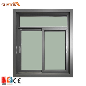 Prix bon marché fenêtres teintées en aluminium et aluminium fenêtre coulissante en verre couleur verte en aluminium pour la vente - Product Image 2