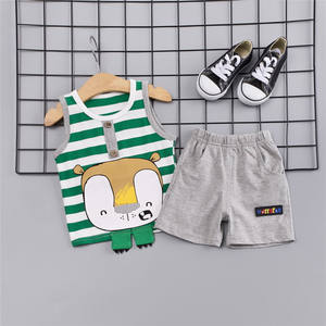 Uniformes Escolares Sin Marca, Ropa Deportiva para Niños, Camiseta a Rayas, Vestido Maxi, Pantalones con Bolsillos Laterales - Product Image 6