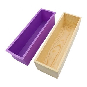 Moldes rectangulares de silicona para jabón, herramienta DIY para hacer pasteles y jabones, 42oz, gran oferta - Product Image 5
