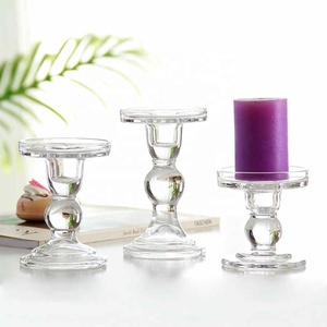 Portacandele in vetro con calice creativo - Product Image 6