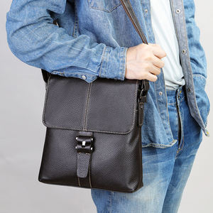 <b>Men</b> <b>Work</b> Business Travel Leather Shoulder Satchel <b>Bag</b> Messenger <b>Bag</b> Genuine Leather Crossbody <b>Bag</b> for <b>Men</b> - Product Image 5